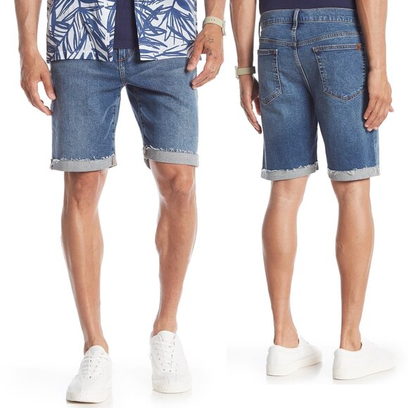 Joe's Jeans Brixton Shorts Cutoff Rolled Cuff Size 40" - Picture 1 of 2